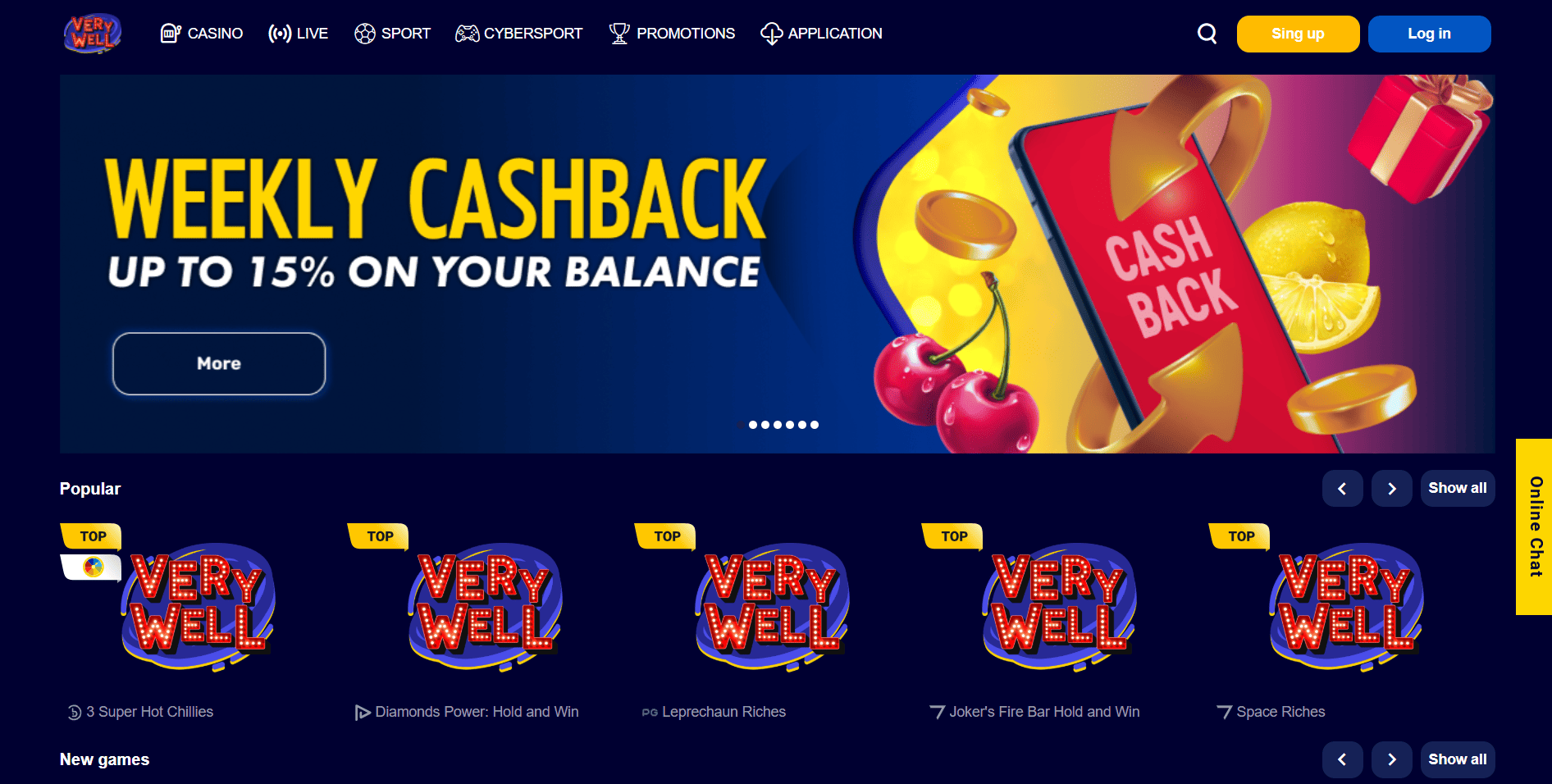 Very Well Casino